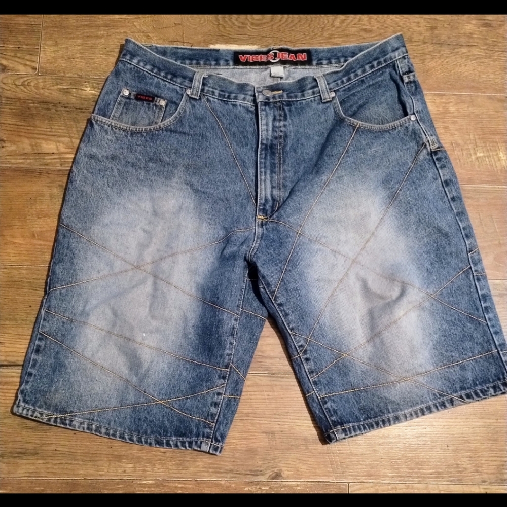 Vibes jeans shorts for men